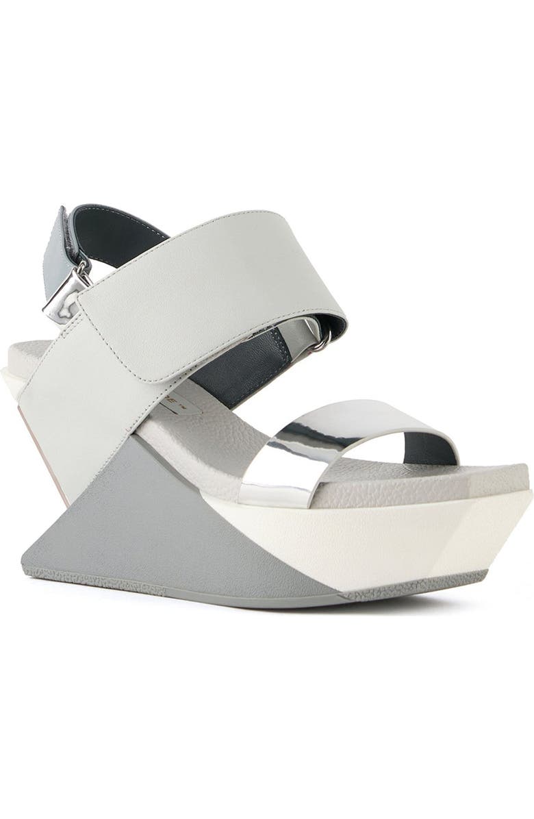United Nude Delta Wedge Sandal, Alternate, color, Irony