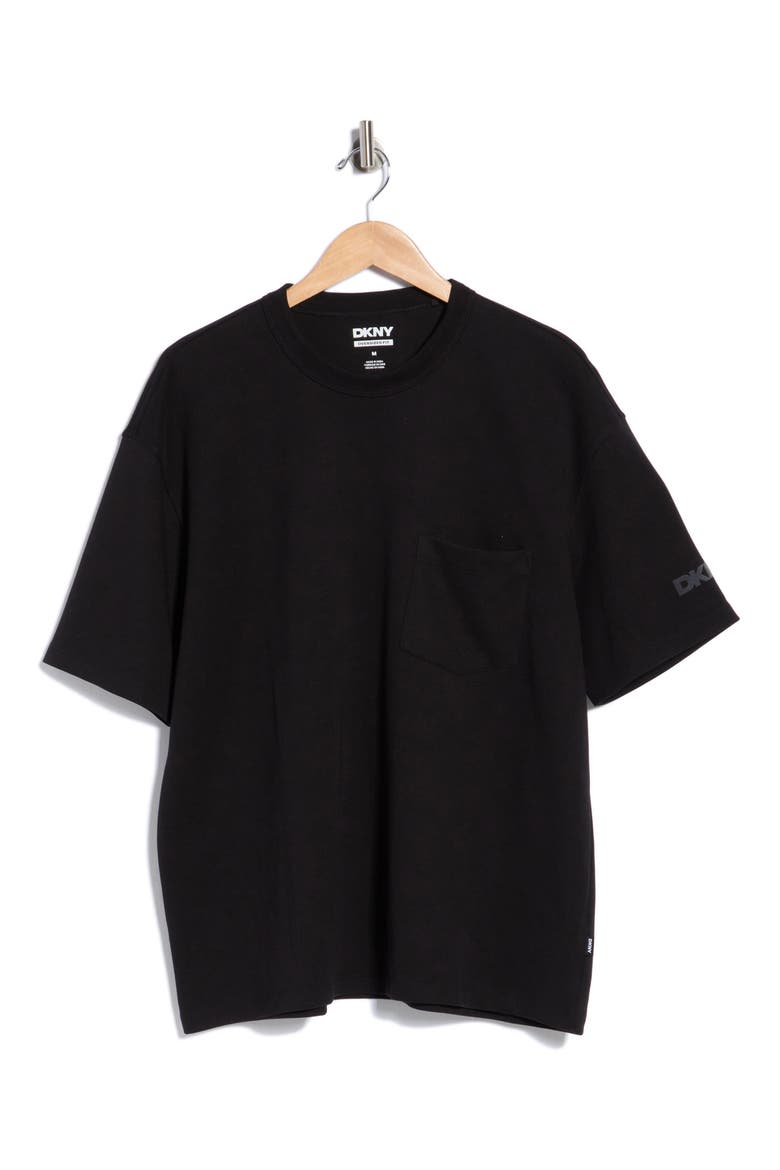 Giorgio Oversize T-Shirt, Alternate, color, BLACK