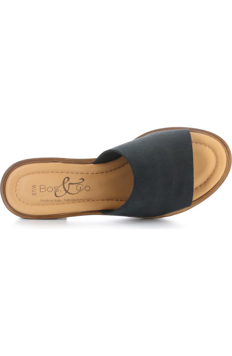 Bos. & Co. Wanda Platform Slide Sandal, Alternate, color,