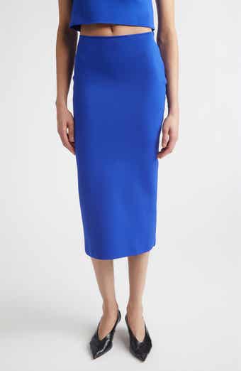 Technical Midi Sweater Skirt