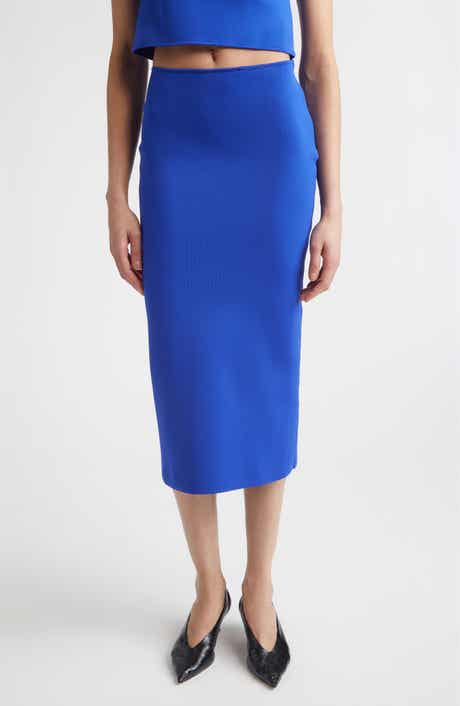 Technical Midi Sweater Skirt