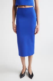 Jil Sander Technical Midi Sweater Skirt