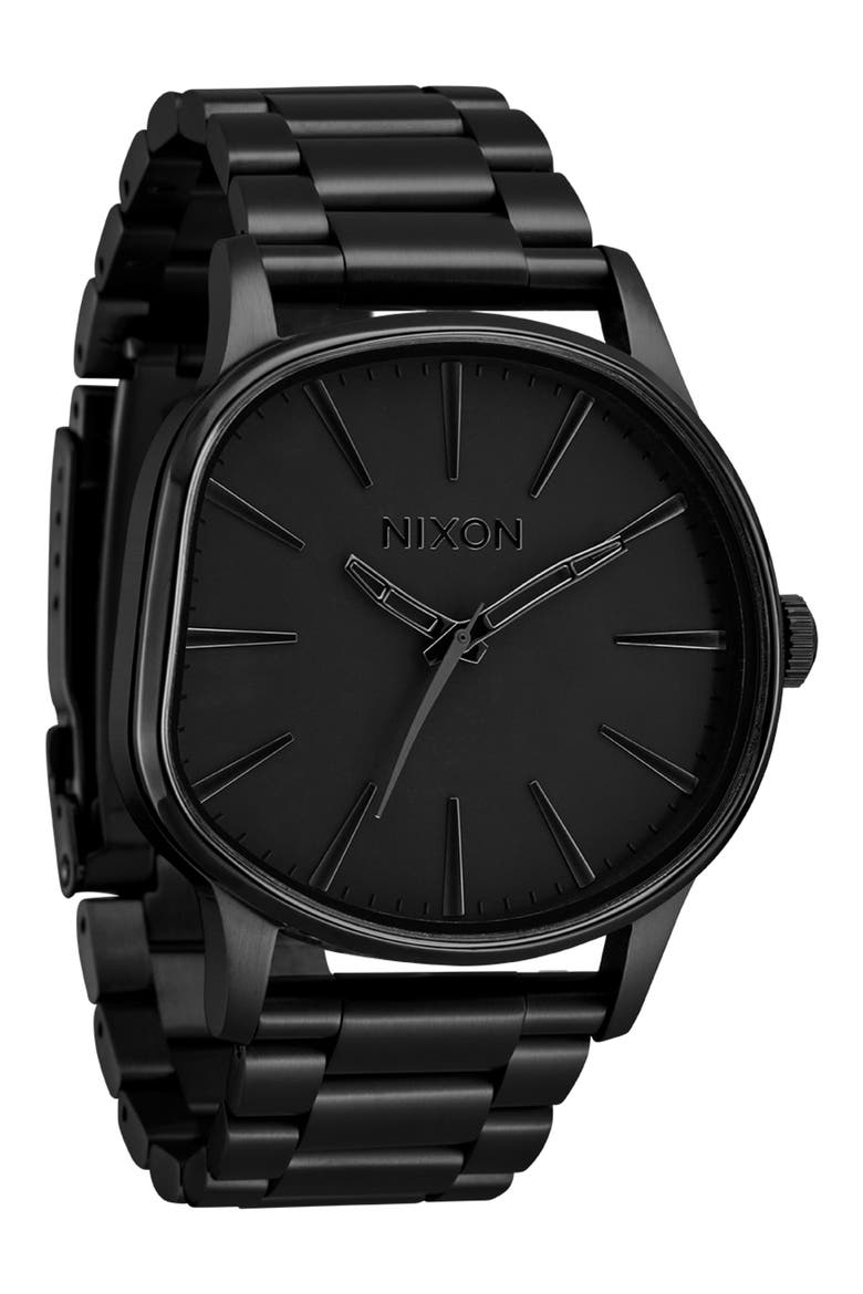 メンズウェア Black Watch Collared Snead Sentry Wobble Bracelet Watch, 42mm (Men) | Nordstrom