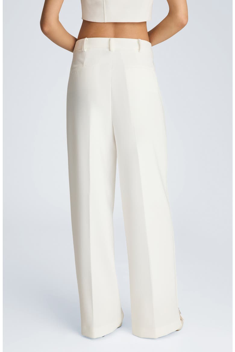 High Waist Wide Leg Pants, Alternate, color, PURE WHITE