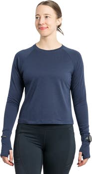 Oiselle Women's Flyout Boxy Long-sleeve Shirt