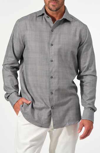 STUDIO GARNET LOS ANGELES Textured Cotton Button-Up Shirt
