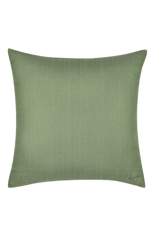 Elaine Smith Escape Handmade Applique Indoor & Outdoor Woven Accent Pillow