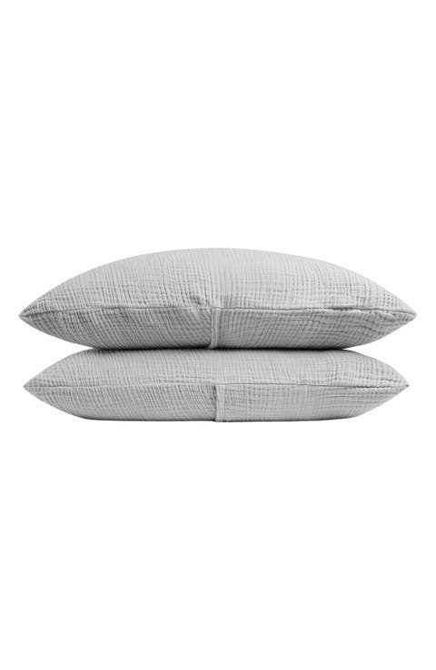 Set of 2 Cloud Organic Cotton Gauze Shams