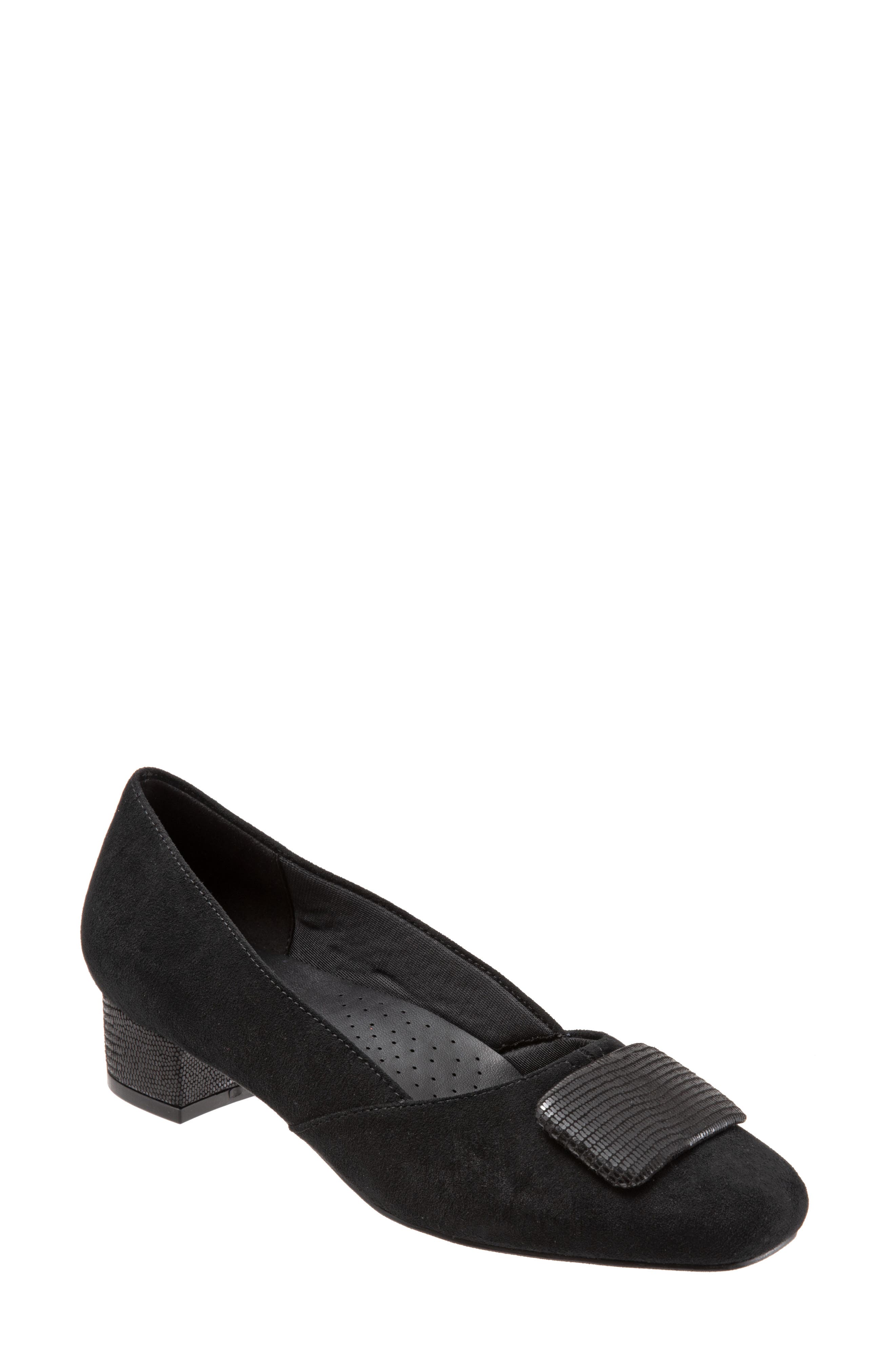 Delse Pump, Main, color, BLACK FAUX LEATHER