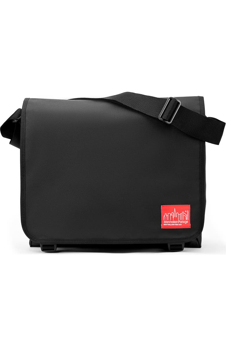 Manhattan Portage DJ 17" Laptop Bag Deluxe, Main, color, Black
