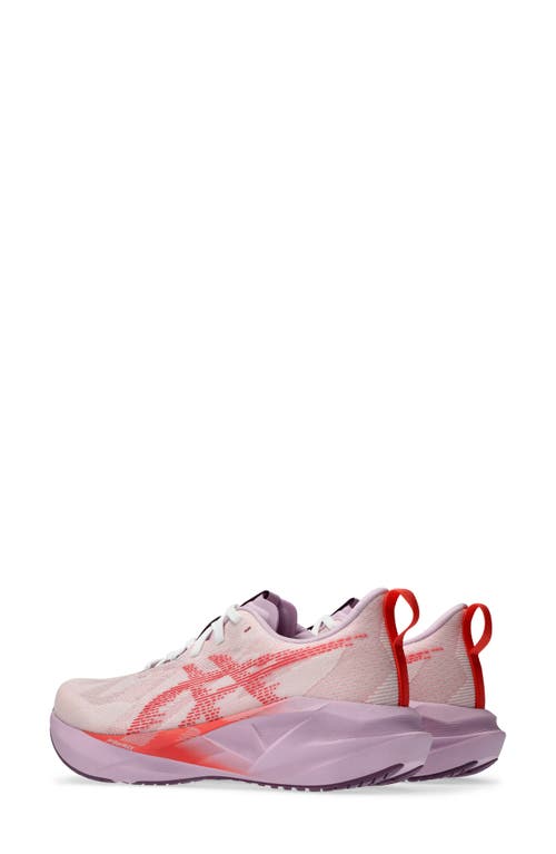 Asics ® Novablast® 5 Running Shoe In White/coral Reef