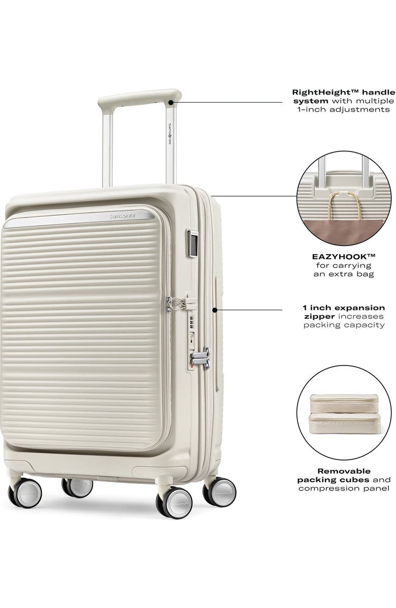 Samsonite Paralux Carry-On Spinner, Alternate, color, Midnight Navy