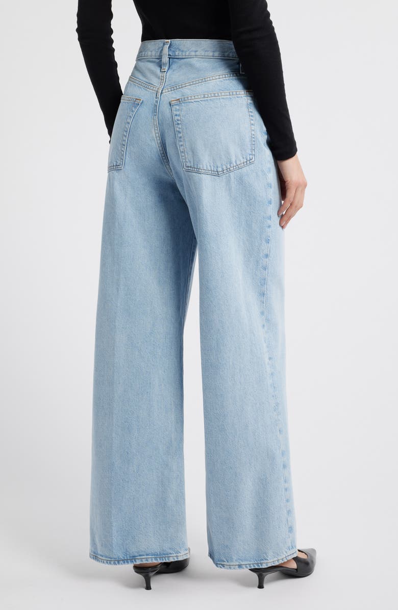 FRAME Le Low Baggy Wide Leg Jeans, Alternate, color, Ettie Grind