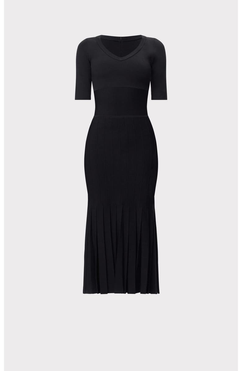 Herve Leger The Demi Dress, Alternate, color, Black