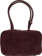 Persaman New York Iris 92 Suede Shoulder Bag