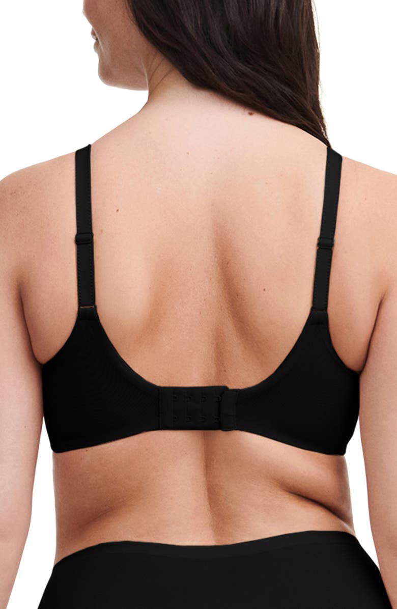 Chantelle Lingerie Lucie Lace Full Coverage Underwire Bra, Alternate, color, Black