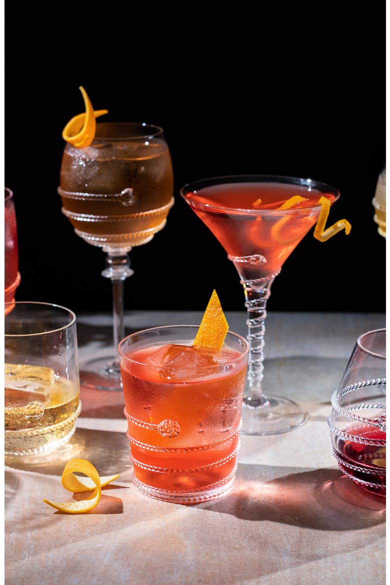Amalia Double Old Fashioned Glass, Alternate, color, CLEAR