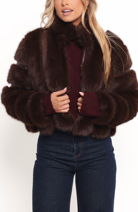 Velma Faux Fur Channel Jacket