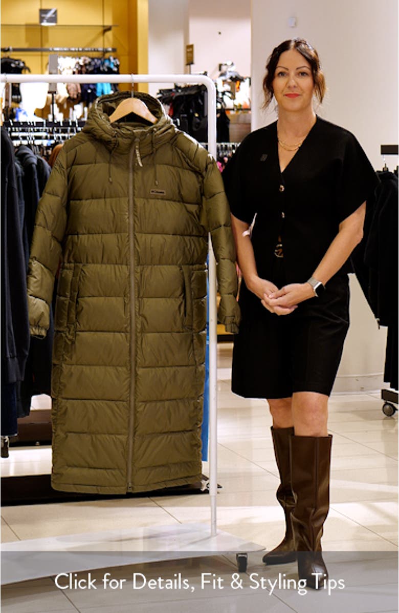 Pike Lake III Water Repellent Insulated Recycled Polyester Puffer Coat, sales video thumbnail