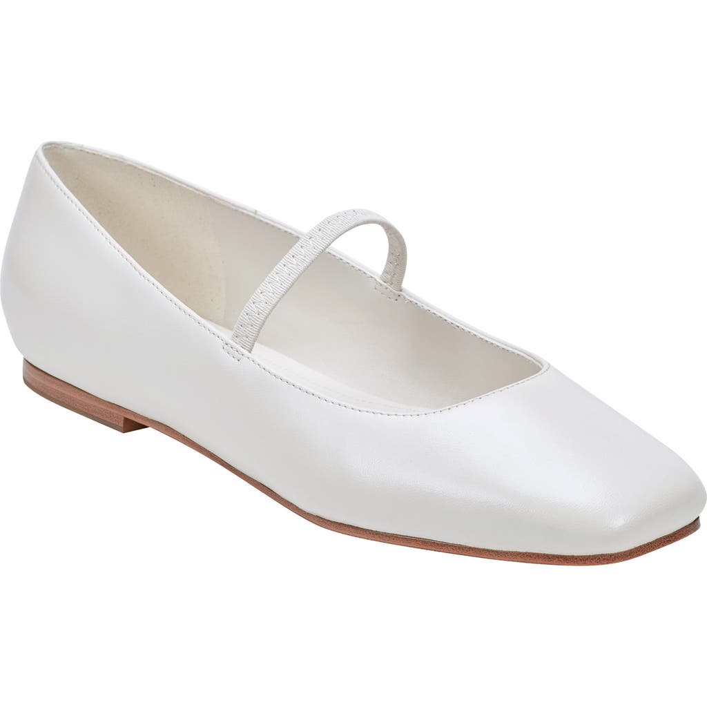 Marc Fisher Ltd Urella Mary Jane Flat In White