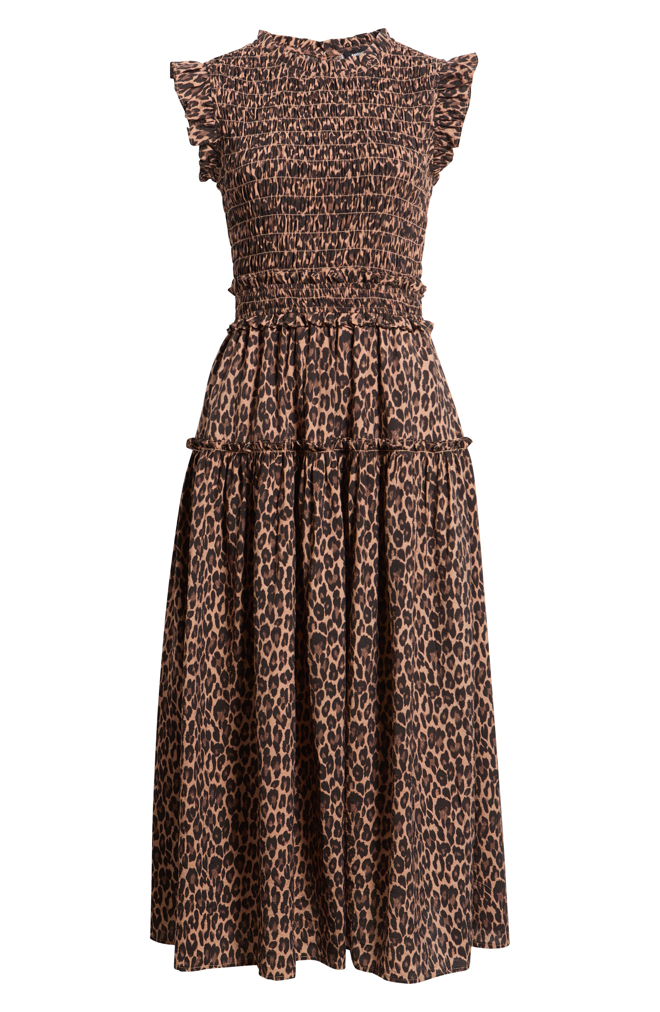 Smocked Mid Dress