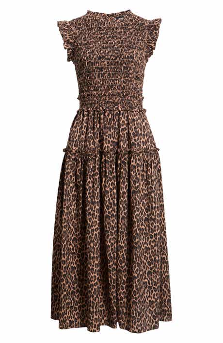 Smocked Mid Dress