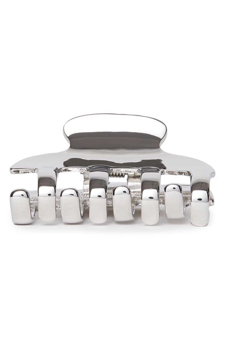 Lele Sadoughi Mini Claw Clip, Alternate, color, Silver