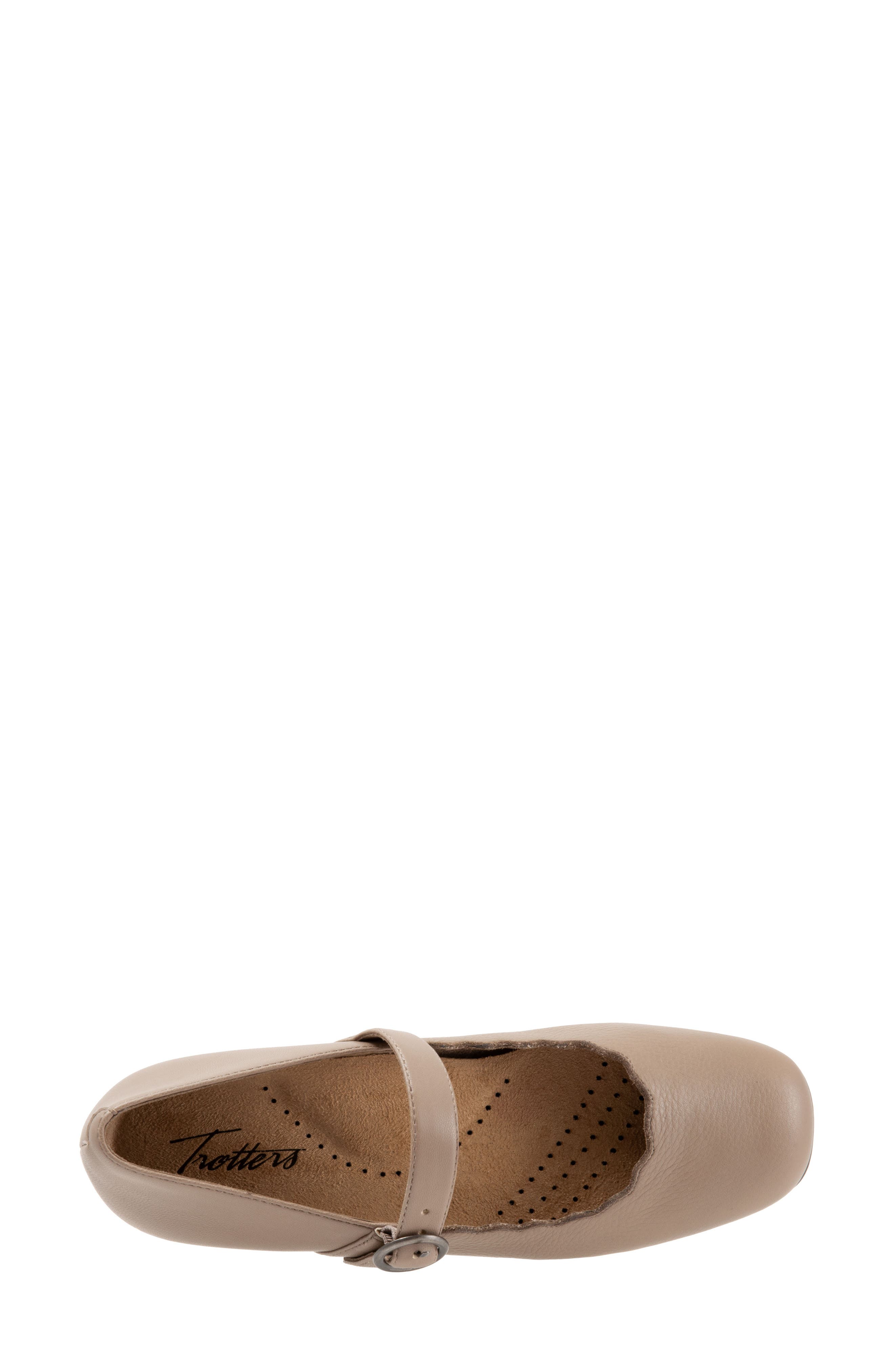 Sugar Mary Jane Flat, Alternate, color, DARK TAUPE
