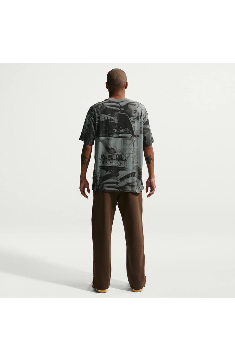 Nike Men's Nike Gray France National Team Allover Print T-Shirt, Alternate, color, Gray