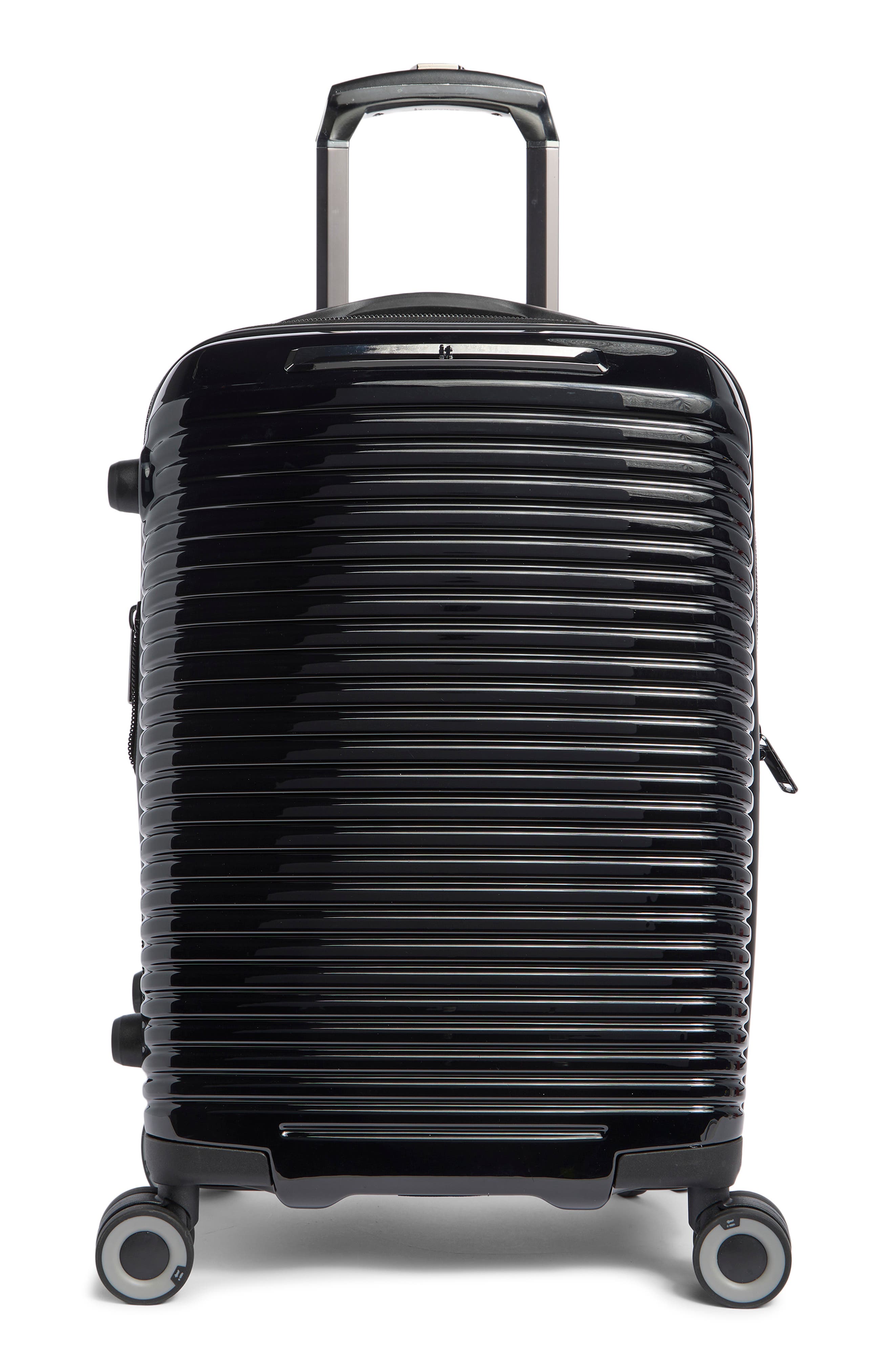 IT LUGGAGE Traversed 21-Inch Spinner Carry-On Luggage, Main, color, Black