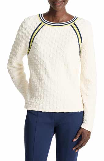 NZ ACTIVE by NIC+ZOE Textured Tipped Sweatshirt