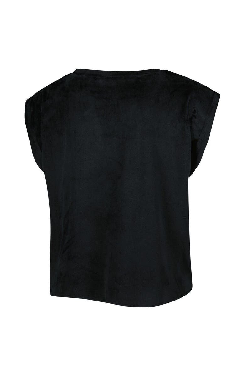 CONCEPTS SPORT Women's Concepts Sport Black Brooklyn Nets Intermission T-Shirt & Shorts Sleep Set, Alternate, color, Black