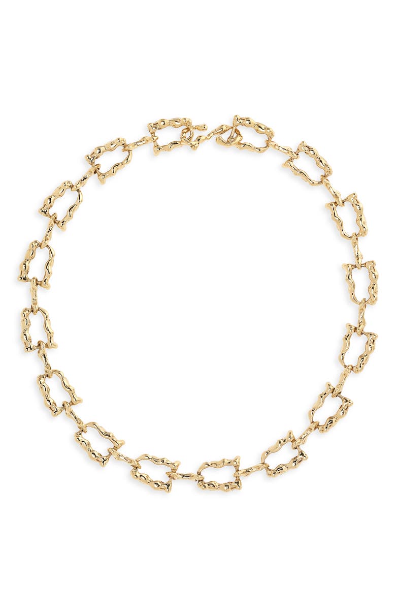 FARIS Lava Link Necklace, Main, color, 