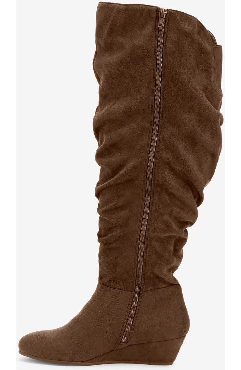 Comfortview The Tamara Tall Regular Calf Boot, Alternate, color, Black