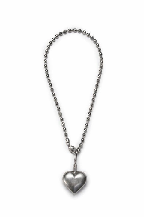 Puffed Heart Necklace II