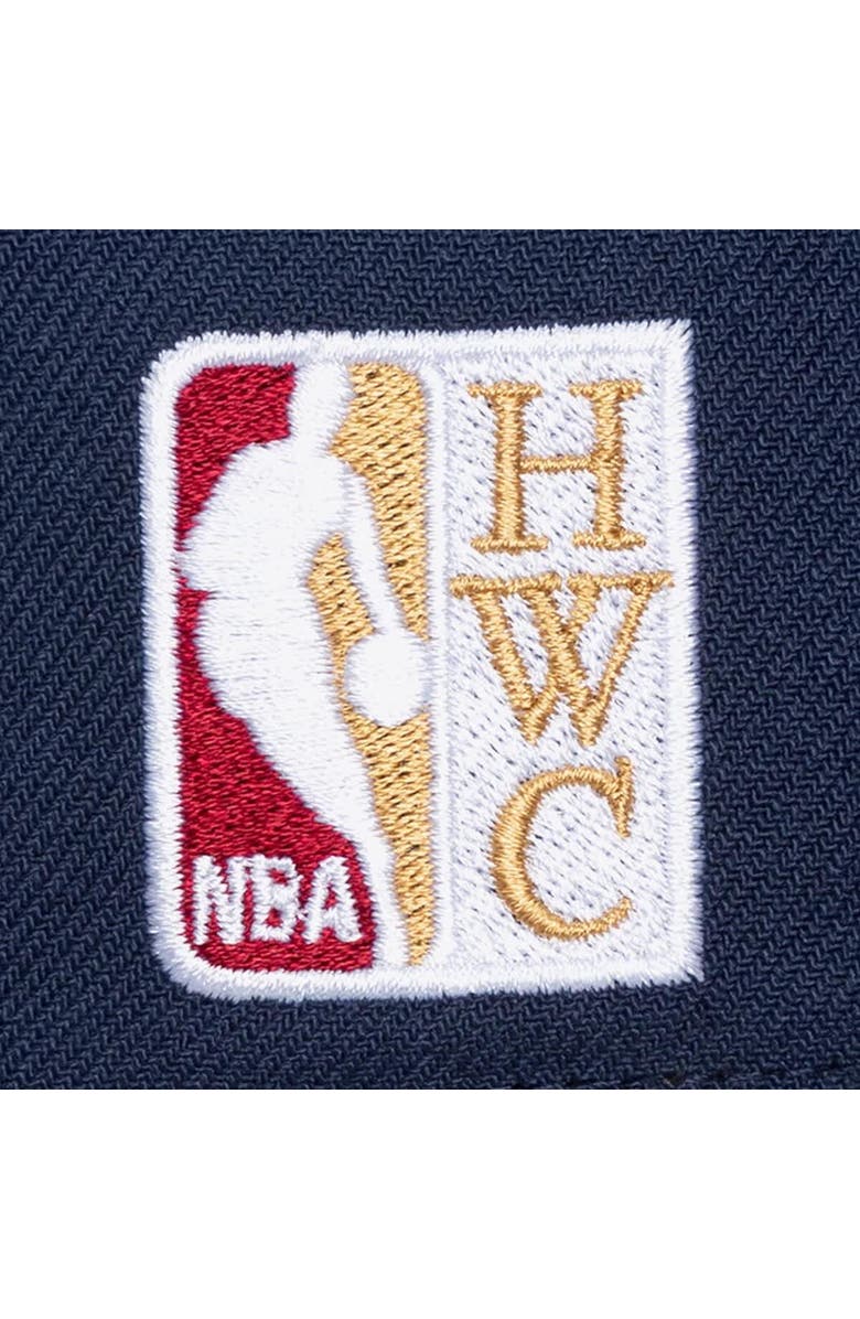 Mitchell & Ness Men's Mitchell & Ness Navy Denver Nuggets Legendary Home Pro Pinch Snapback Hat, Alternate, color, Navy