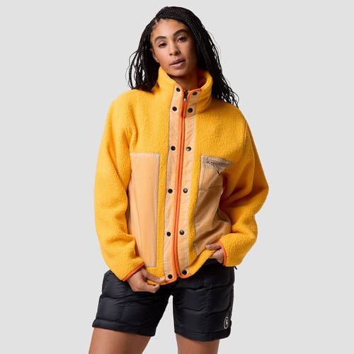 Backcountry Wander Pile-fleece Jacket In Orange