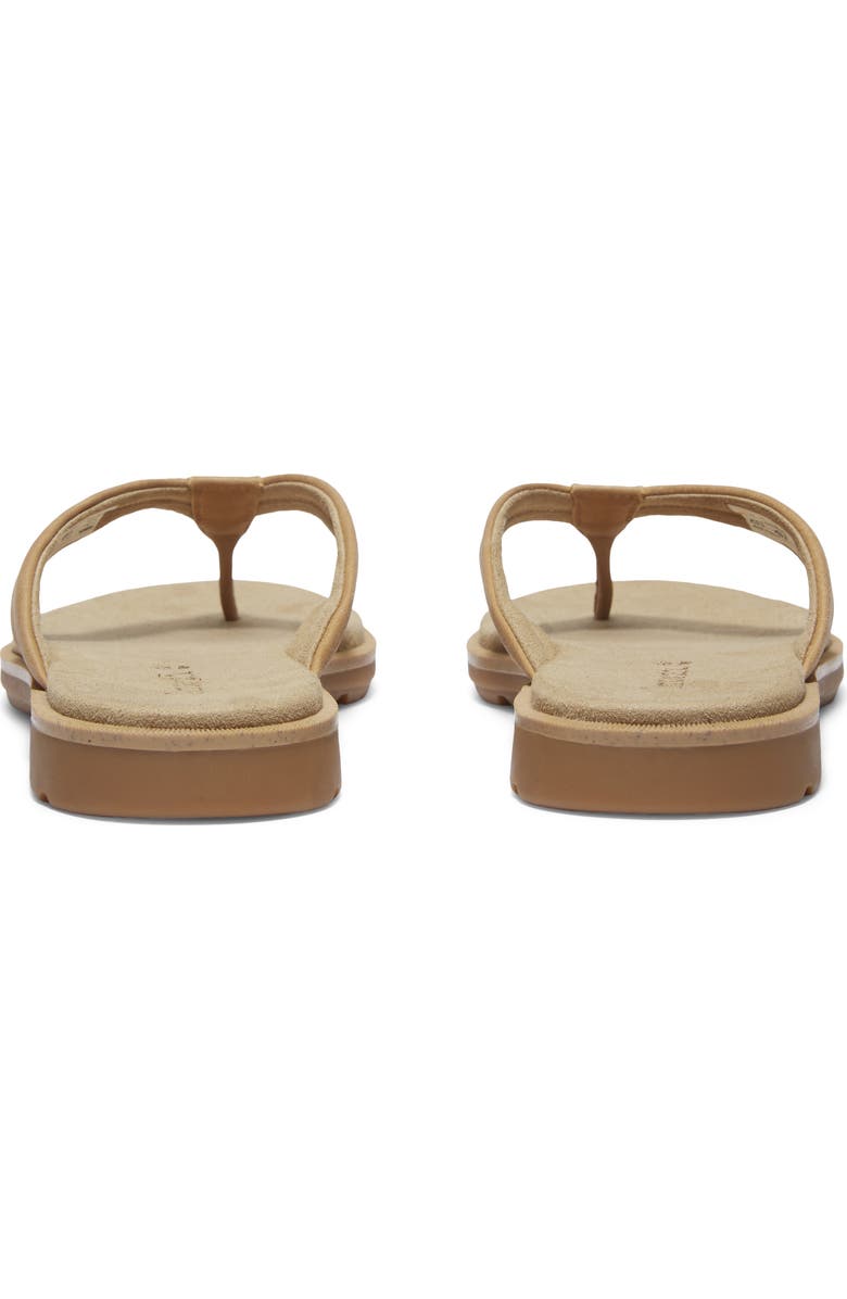 Timberland Calista Bay Flip Flop, Alternate, color, Medium Beige Full Grain