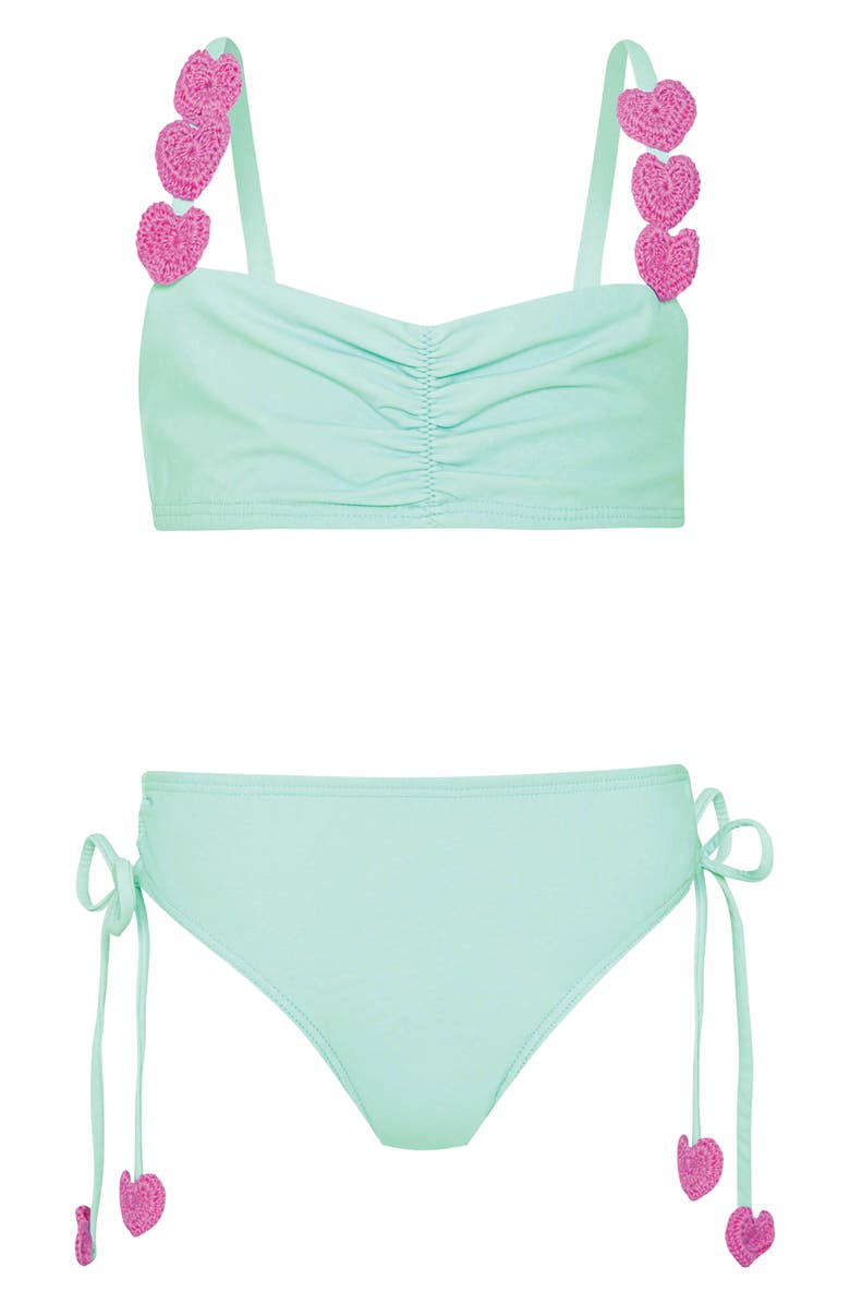Kids' Heart Two-Piece Swimsuit