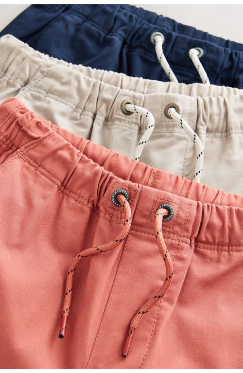 NEXT NEXT KIDS' ASSORTED 3-PACK CORE COTTON TWILL SHORTS 