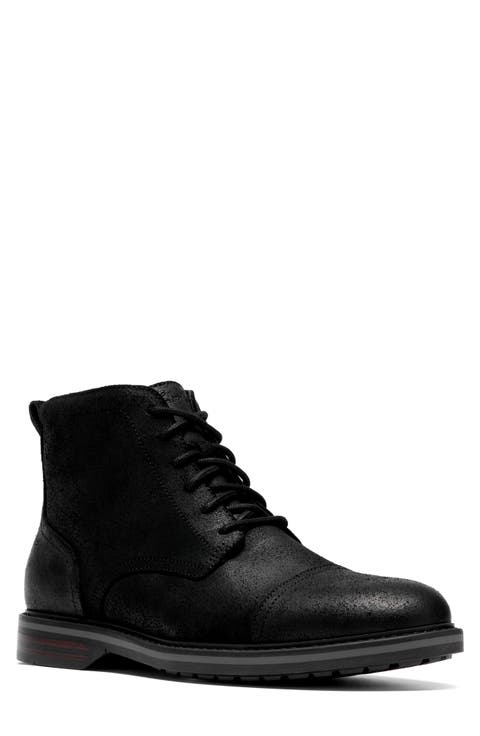 Aldwin Leather Cap Toe Boot