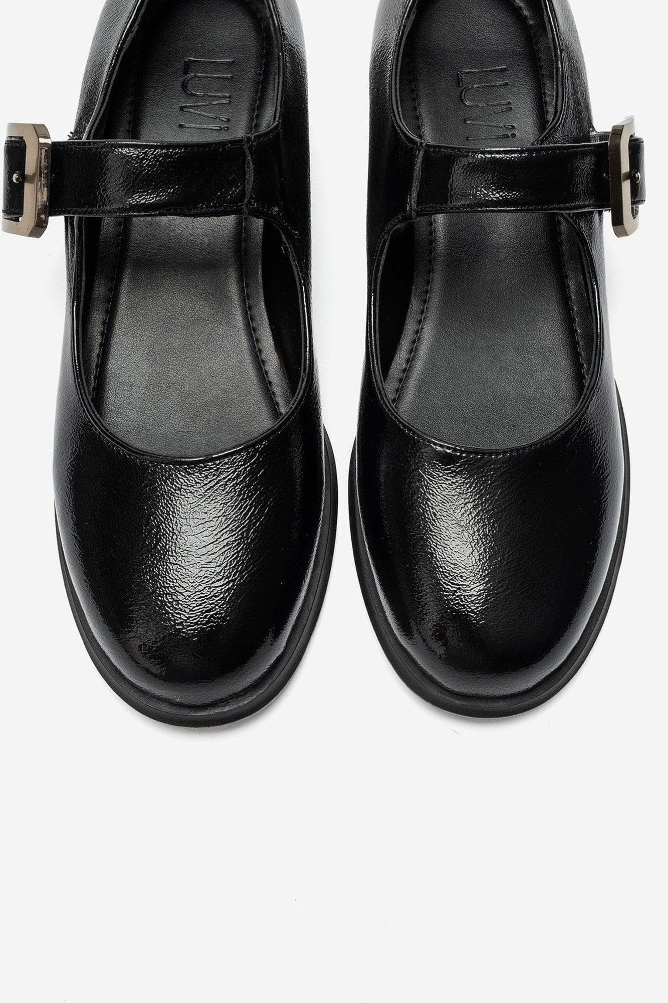 Slade Block Heel Mary Jane Shoe, Alternate, color, Black
