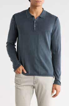 John Varvatos Dune Polo Sweater