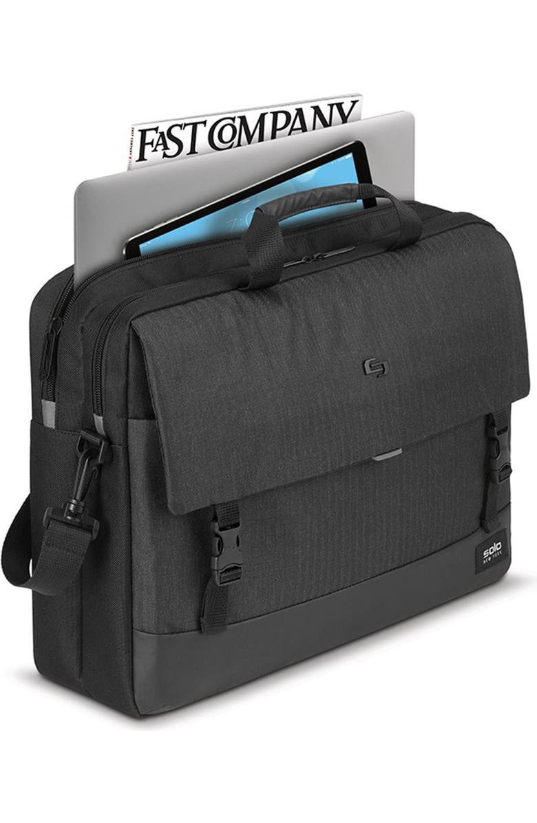 SOLO NEW YORK Solo Notch Briefcase, Alternate, color,