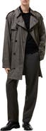 Burberry Mid-length Silk Leadenham Trench Coat