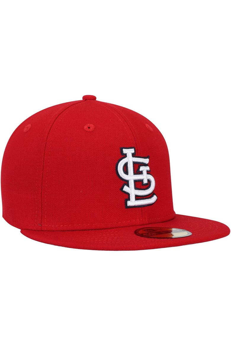 Men's New Era Red St. Louis Cardinals 2006 World Series Wool 59FIFTY Fitted Hat, Alternate, color, Red
