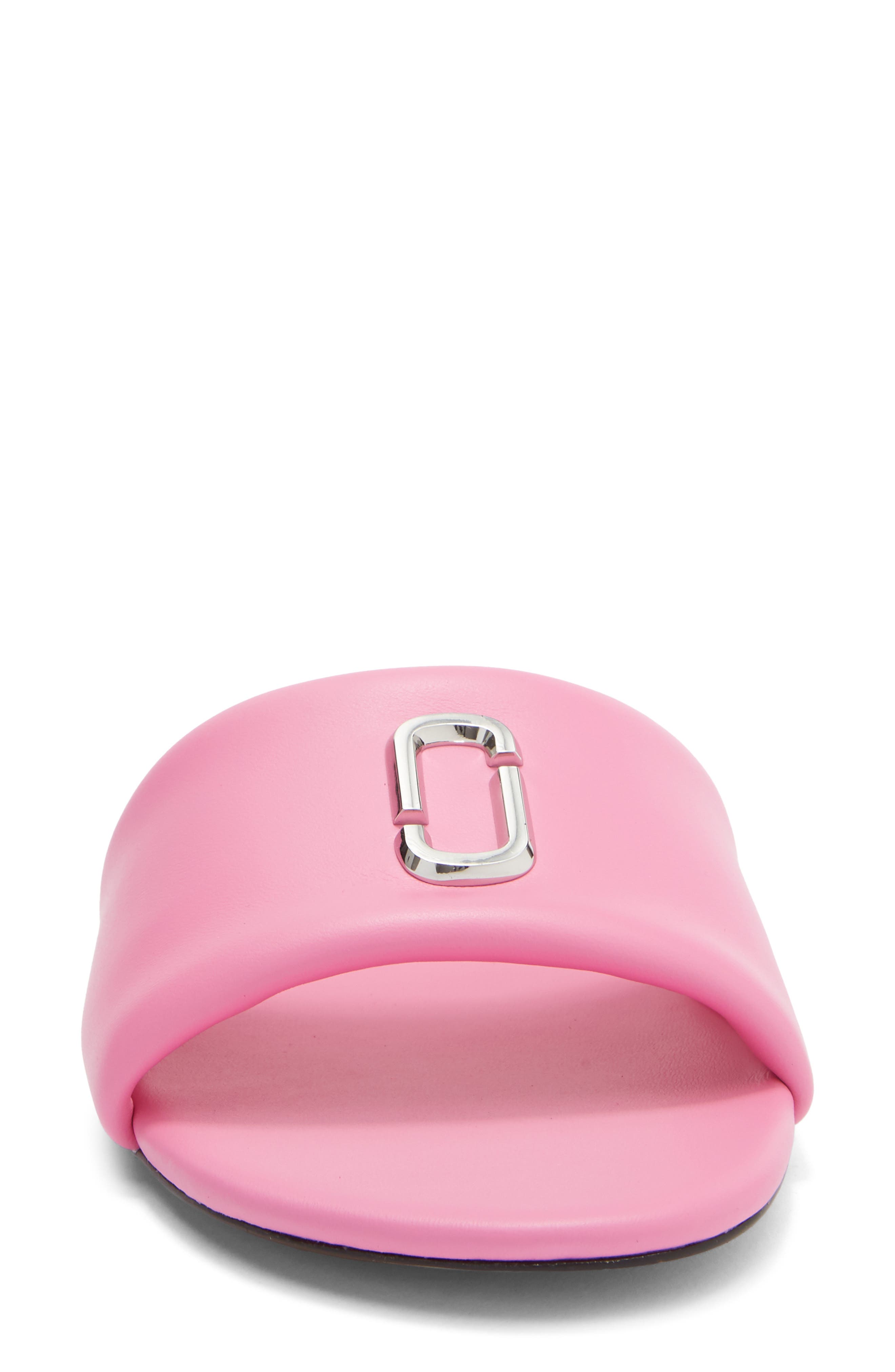 Marc Jacobs The Snapshot Slide Sandal, Alternate, color, Bow Pink