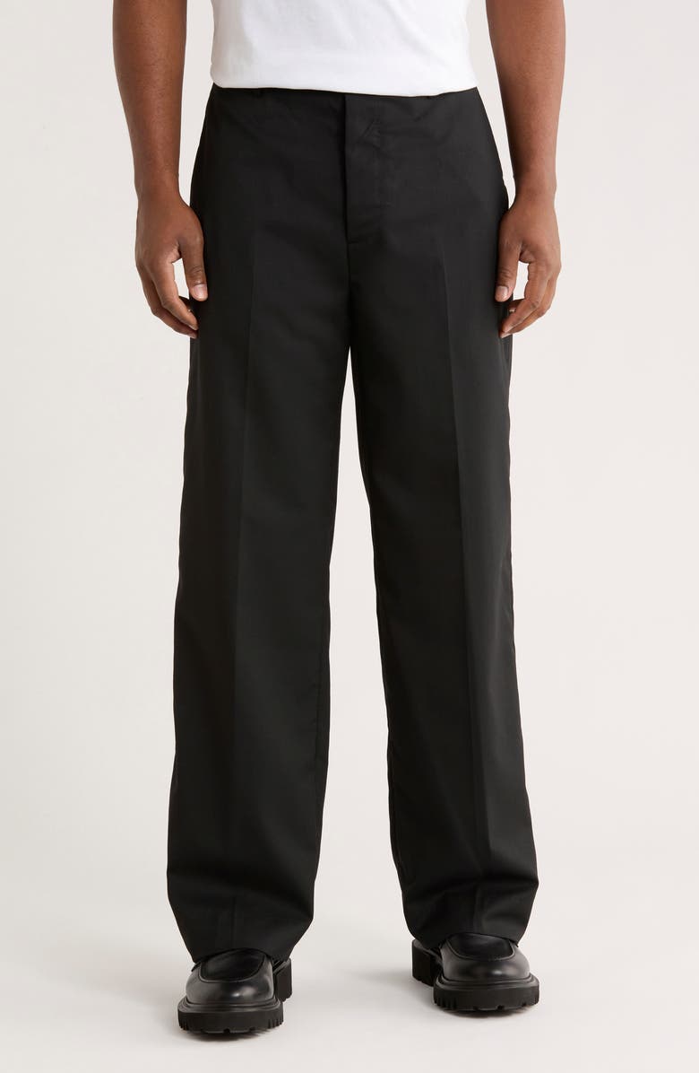 AllSaints Mite Wool Blend Trousers, Main, color, 