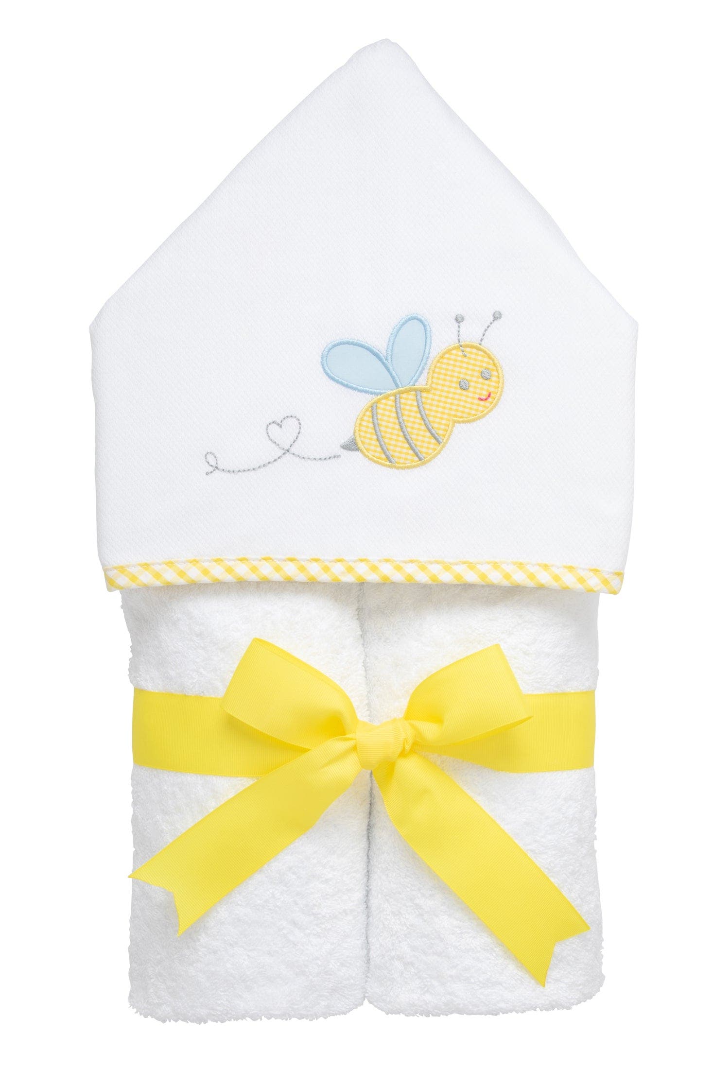 3 Marthas Playful Pals Everykid Towel in Blue Bumble Bee 
