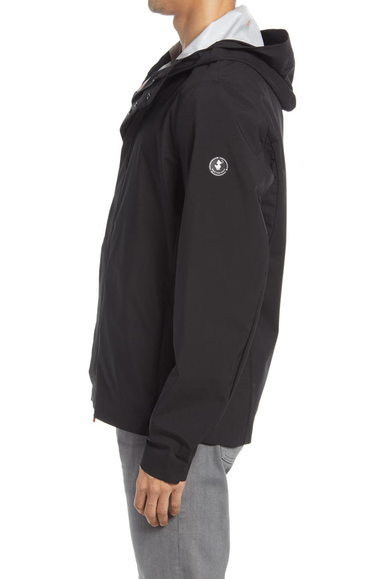 Cliffton Water Repellent Jacket, Alternate, color, BLACK